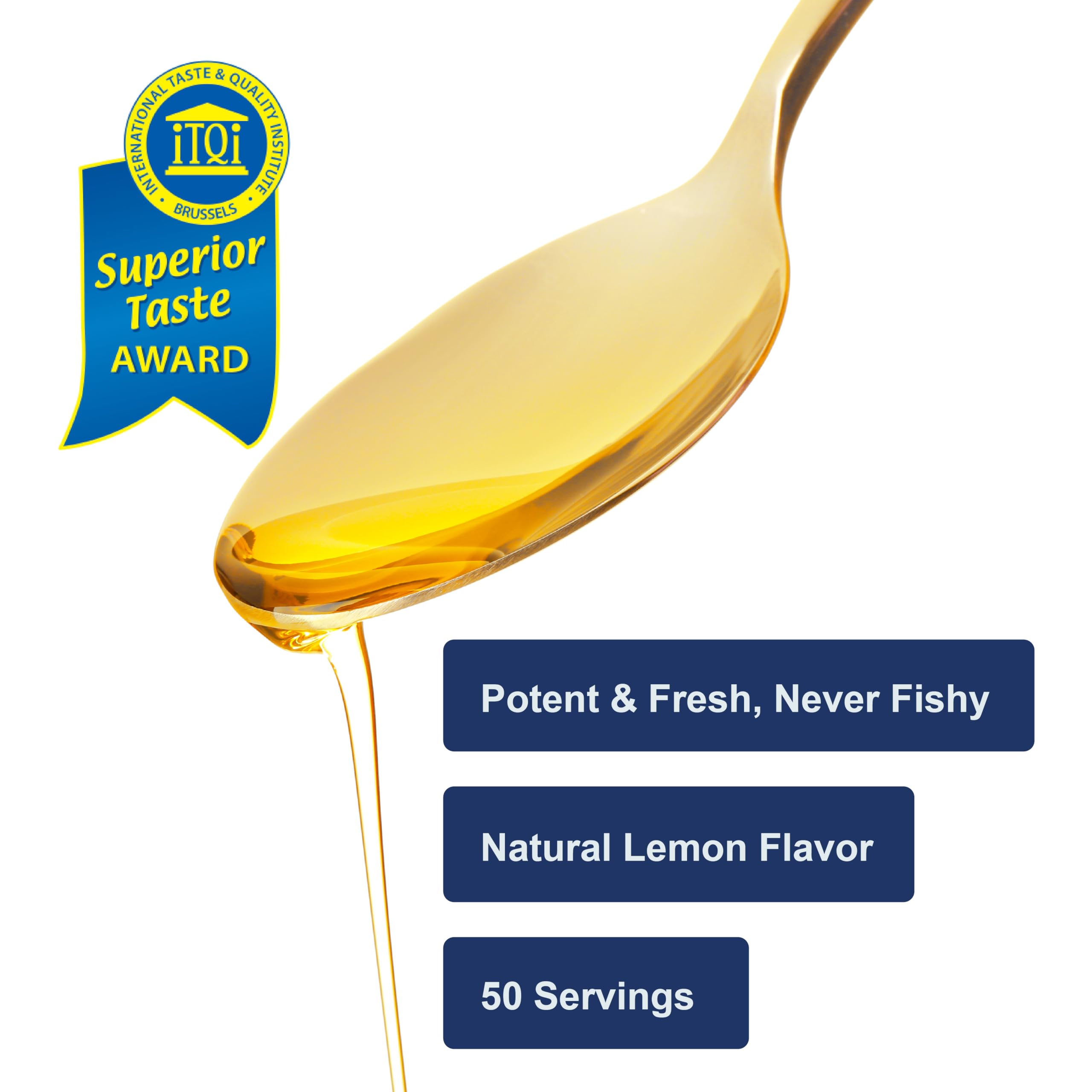 Carlson - Cod Liver Oil, 1100 mg Omega-3s, Liquid Fish Oil Supplement, Wild-Caught Norwegian Arctic, Sustainably Sourced Nordic Liquid, Lemon, 250 ml - Image 4