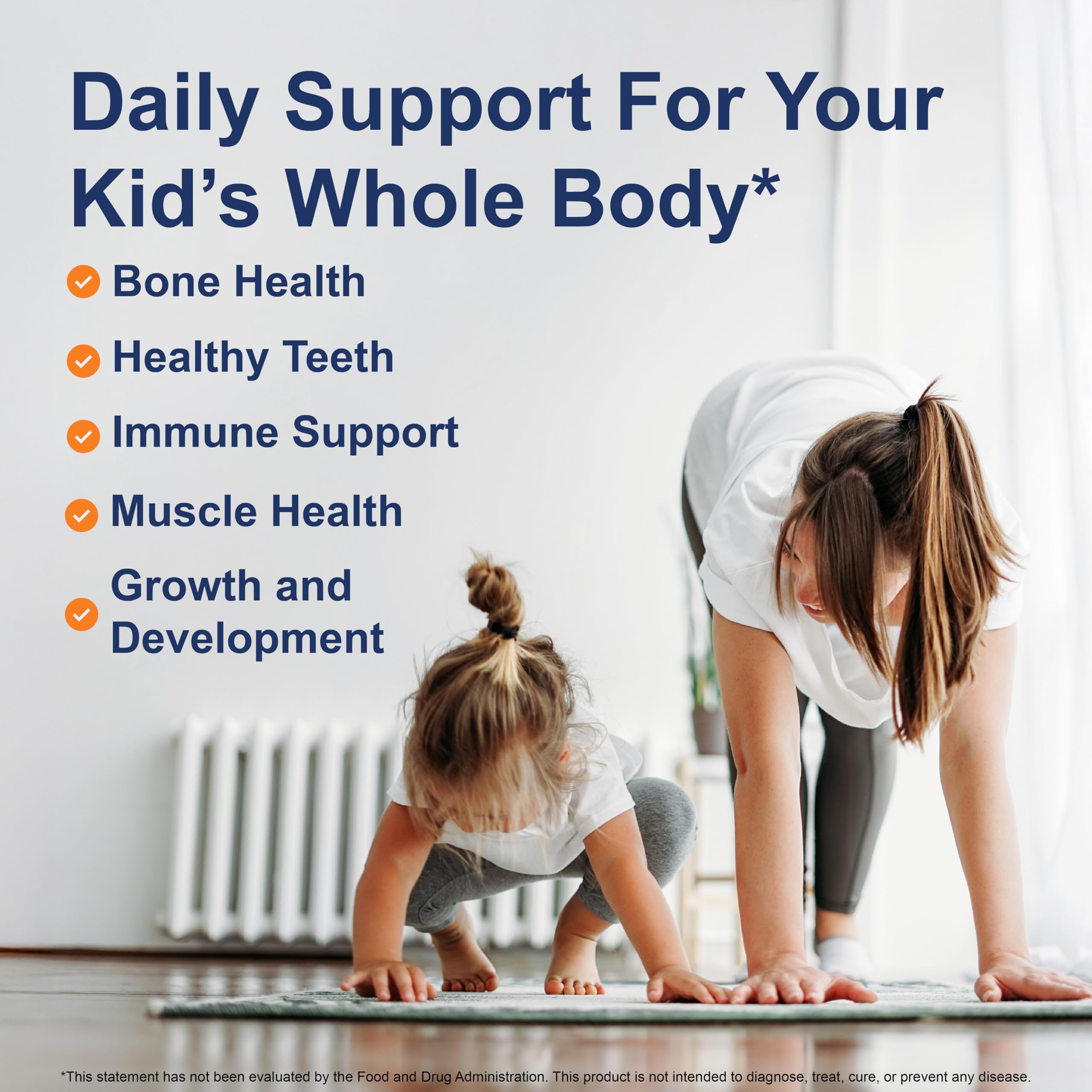 Carlson - Kid's Super Daily D3+K2, 25 mcg (1,000 IU) D3 & 22.5 mcg K2, Vitamin D Drops with Vitamin K2, Liquid Vitamins, 1000 IU Vitamin D3, Heart & Bone Health, 1-Year Supply, Unflavored, 360 Drops - Image 3